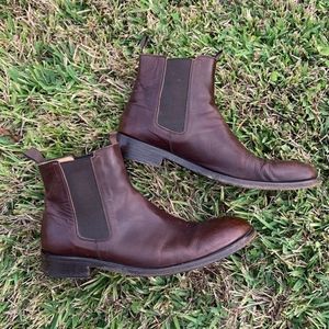 giorgio armani chelsea boots